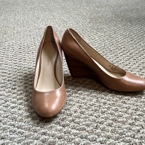 Franco Sarto Leather Wedges